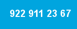 922 911 23 67 922 911 23 67